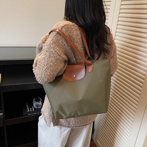 简约时尚单肩包小众设计休闲包包2026新款春夏手提包大容量托特包 - 图2