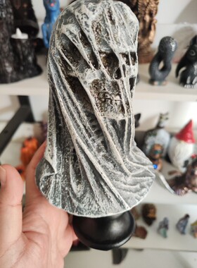 跨境面纱死神骷髅头家居摆件