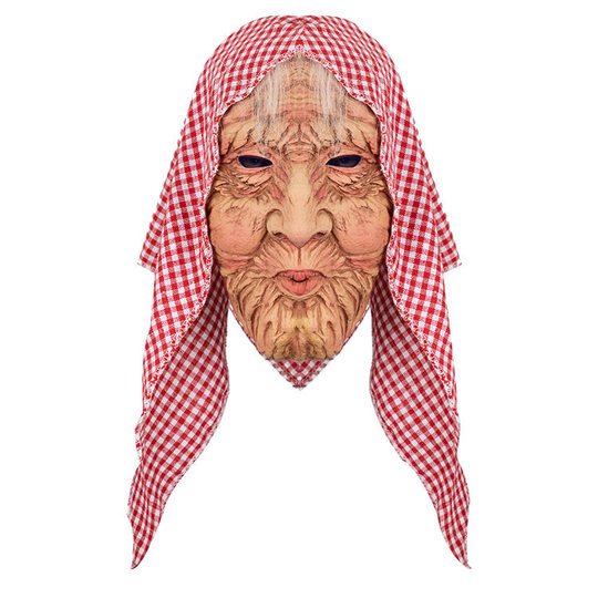 Latex mask old man funny mask