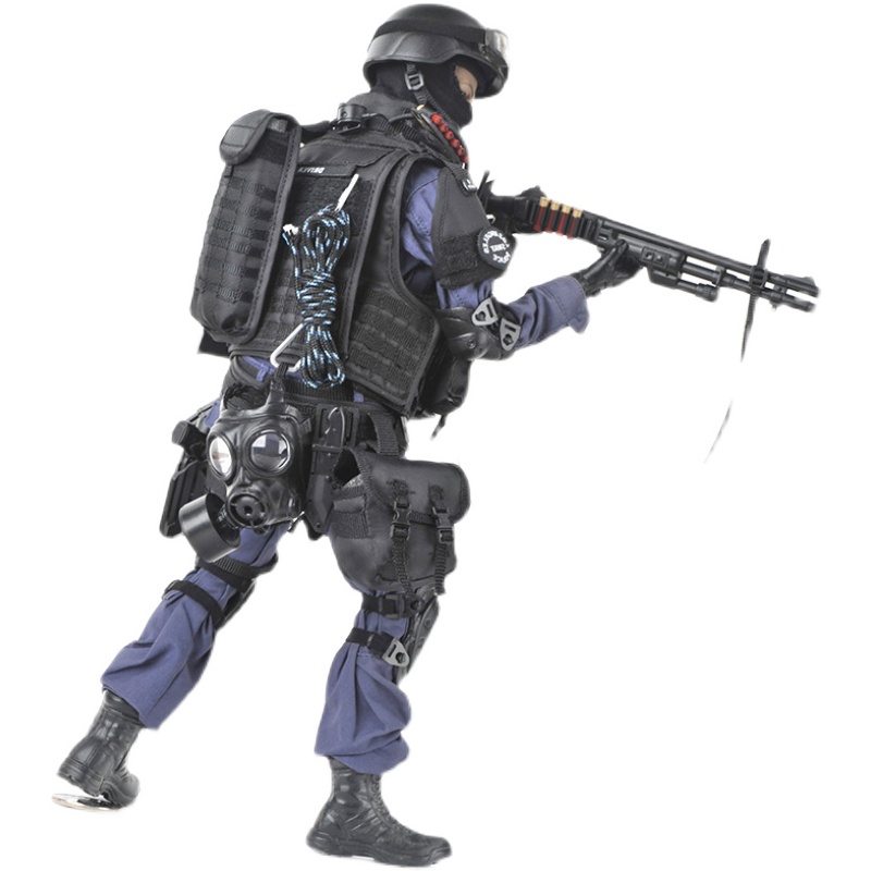 KADHOBBY仿真1/6小比例TE警攻击手兵人模型玩具生日礼物动漫礼物-图3