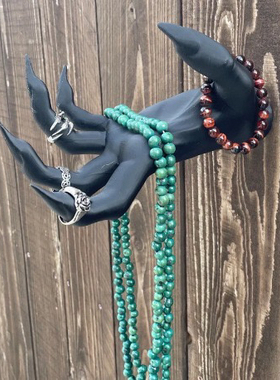 跨境新品万圣节首饰挂件恶魔之手亚马逊爆款万圣节装饰摆件挂件