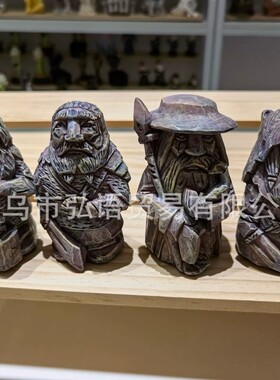 奥丁神托尔提尔乌尔夫海德纳北欧异教徒树脂工艺摆件装饰艺术品