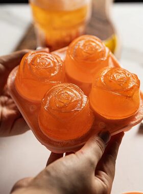 Life's·Rose·冰球模具冰格制冰盒冰块神器家用食品级硅胶 |冰格