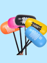 Large number inflatable hammer black kilotons of hammer children knockout toys Big kilotons of hammer balloon activities to blame for the props