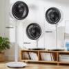 Midea air circulation fan large air volume shaking head voice electric fan home remote control desktop floor fan
