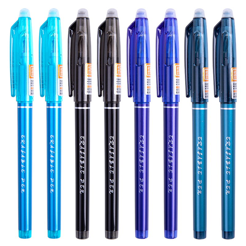 Chenguang full needle tube student ink blue erasable pen