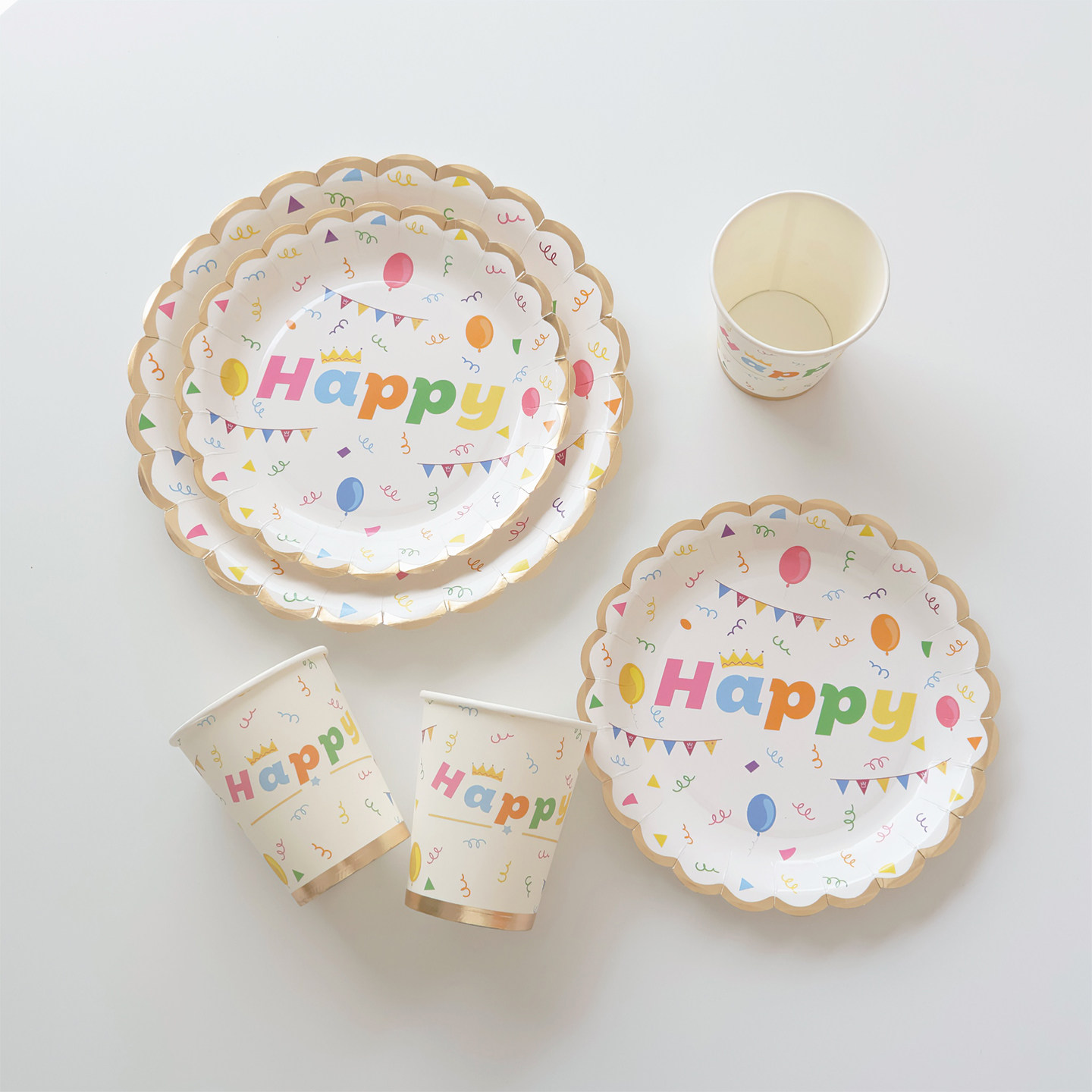 野餐盘一次性纸盘儿童派对餐具甜品台摆件主题生日聚会桌布盘子,淘宝优惠券,粉丝福利购,淘宝优惠卷