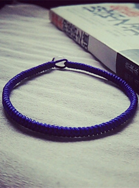 手工编织手绳手链简约情侣红绳