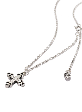 十字架轻奢项链AaronX925银