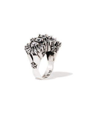 AARONX925银原创设计满锆戒指