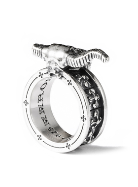 七夕礼物原创设计风泰银戒指