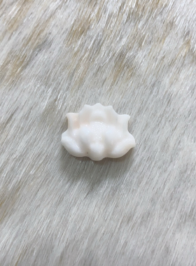 新岫玉莲花项链花玉荷花手牌毛衣链挂件配饰颜色可选私拍随机发一