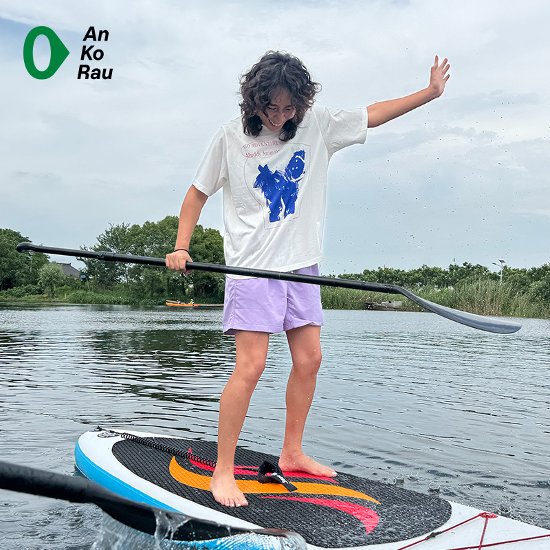 G0男女户外吸湿速干艺术家合作图形T恤*COOLMAX | AnKoRau安高若 - 图2