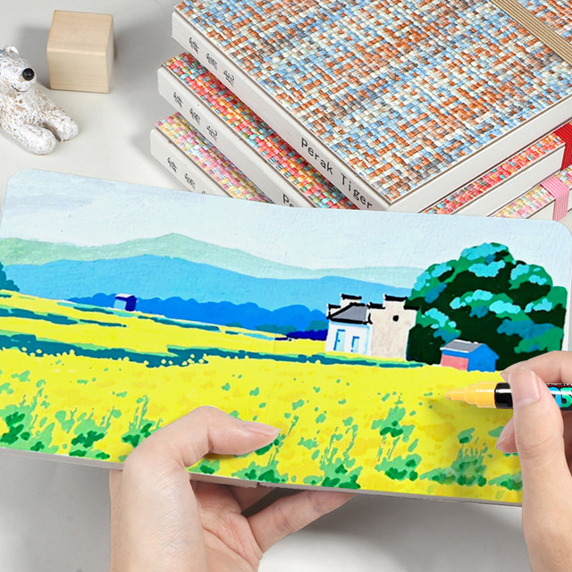 Thunder Tiger Sketch Watercolor Acrylic Marker Portable