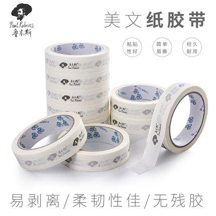 Wall Painting Sketch Hand-Teared Seamless Masking Tape Art