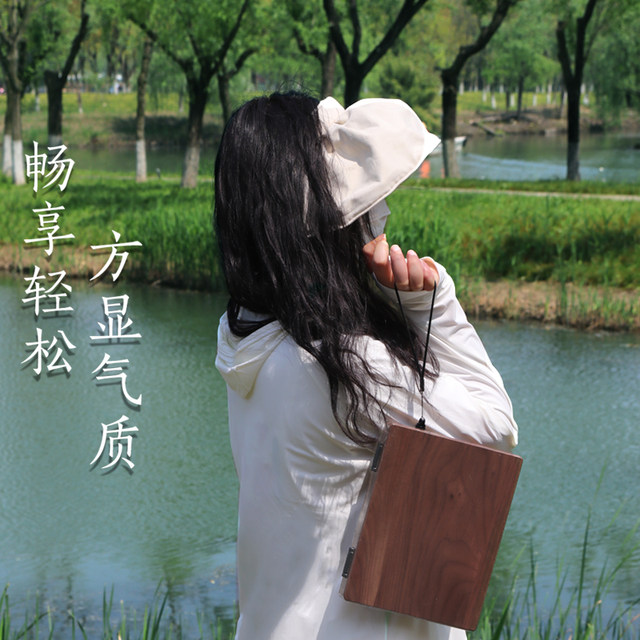 Easel travel watercolor box portable outdoor sketching