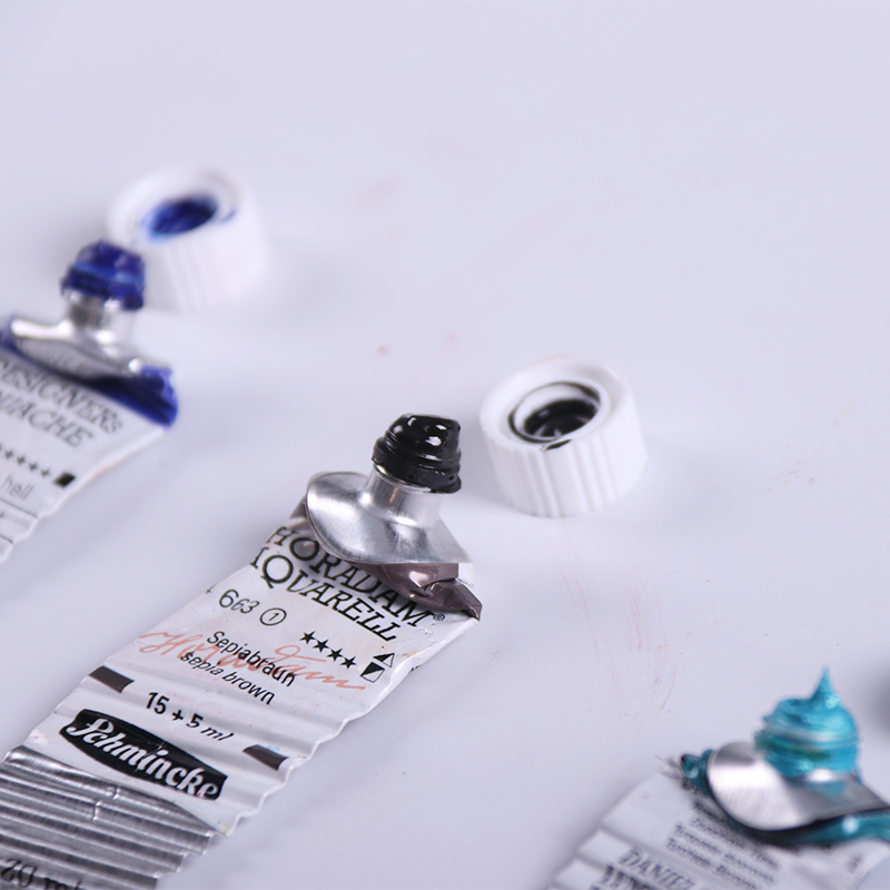 申内利尔nicker水彩颜料mg ds 白夜学院 大师级分装残管荷尔拜因 美利蓝 余管 - 图2