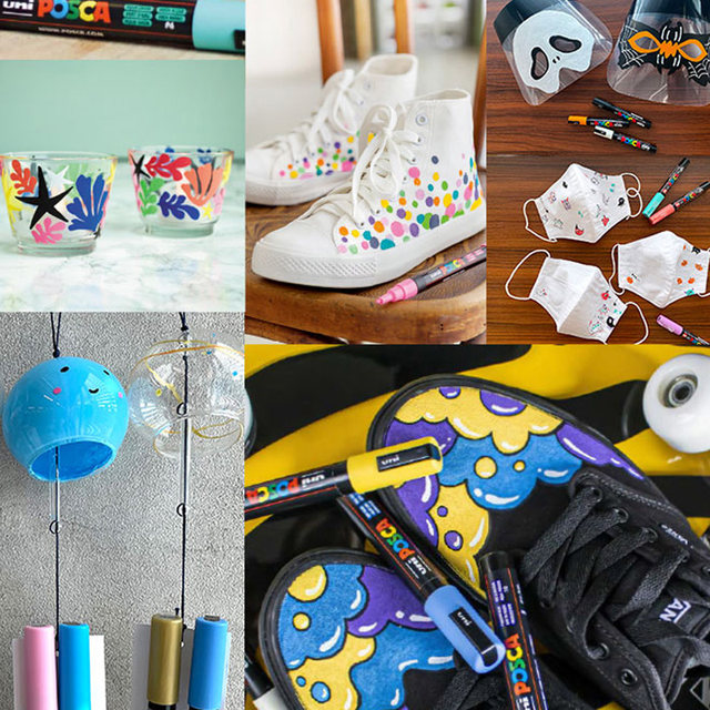 Mitsubishi highlight pen white marker pen with strong coverage