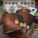 Zunjue crazy horse leather a5 handbook a6 notepad