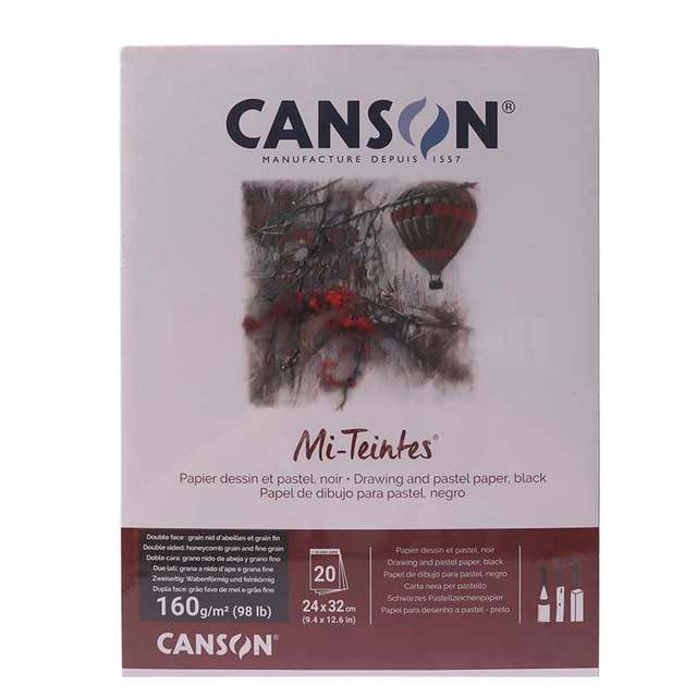 Canson Color Pink Paper Honey Almond Colored