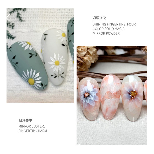 Nail art watercolor pigment mineral pigment metallic color solid pigment repackaged gold powder Chinese painting meticulous calligraphy flower wrapping dye pigment nail art watercolor pigment solid smudge liquid