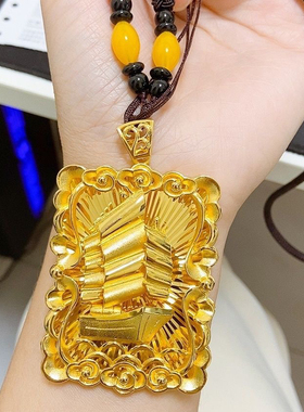 新款南非锡金精工男士霸气一帆风顺气质男士项坠帆船吊牌不掉色