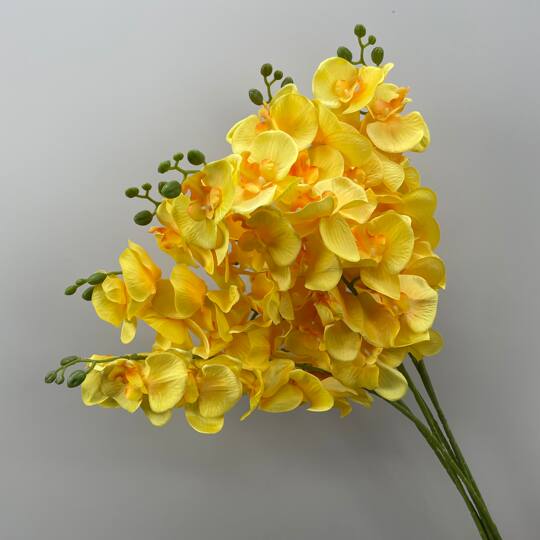 Gelbe Hochzeits-Kunstblumen, Seidenblumen