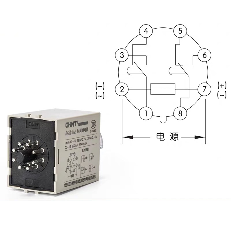 正泰（ST3P）时间继电器JSZ3A-B A-A A-C A-D A-E A-F 220V-图2