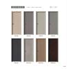 Interior door painted, environmentally friendly, paint-free, flat opening