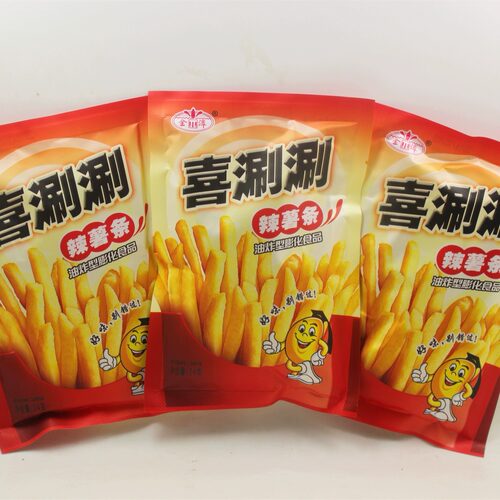 喜涮涮辣薯条加量装薯条薯片油炸膨化零食品休闲宿舍小吃年货 - 图1
