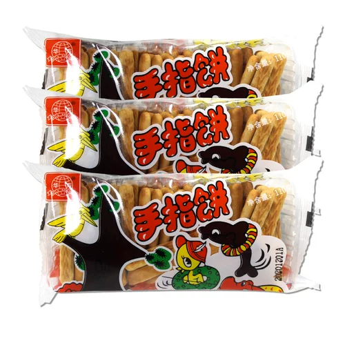 20 мешков для постов 80 -е годы, ностальгические закуски, китайское печенье для пальцев, печенье, сливочное вкусовое печенье детей.