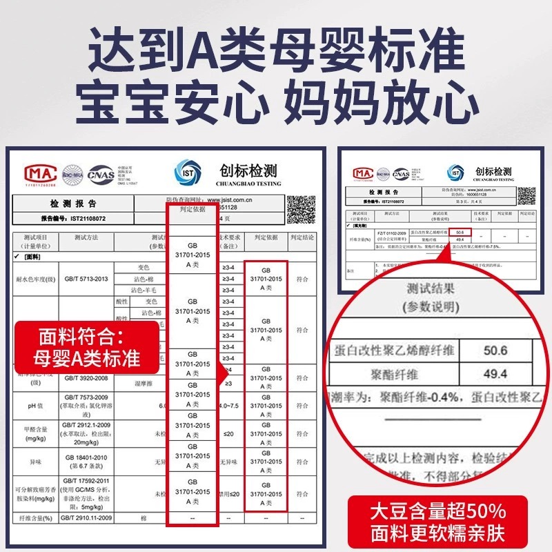 大豆纤维被子冬被加厚保暖儿童宿舍春秋被芯冬季子母棉被空调被 - 图3
