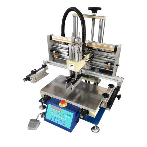 3050 semi-automatic flat screen printing machine stainless steel scale metal shell chassis shell screen printing machine