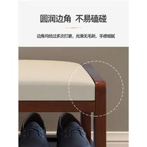 Upscale Sittable Shoes Cabinet Solid Wood Nordic Changing Shoes benches Shoes cabinets can sit storage minimalist modern wearing shoes sofas