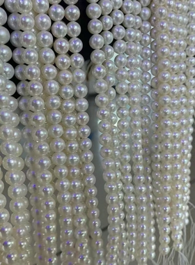 5A级强光微瑕天然珍珠女项链