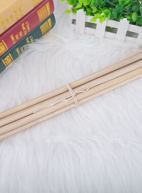 圆形细木棍工艺品 原木棒加工 小木棒榉木圆木