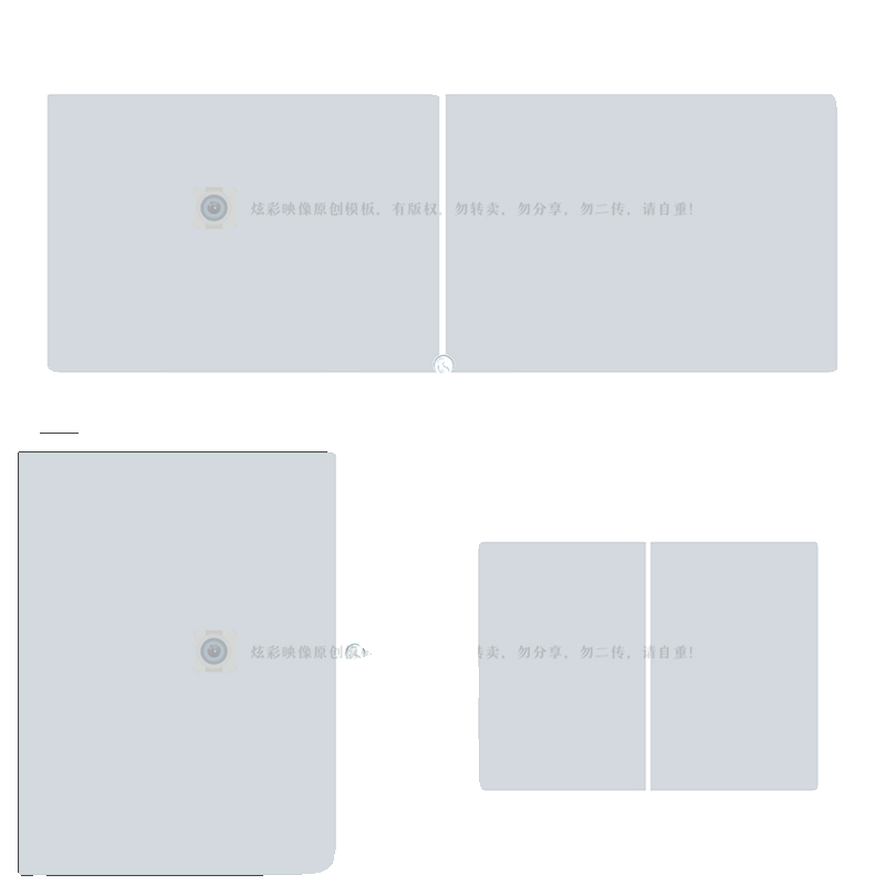 Y12孕妇PSD模板相册孕妈咪写真简洁时尚新N8影楼设计排版素材方版,淘宝优惠券,粉丝福利购,淘宝优惠卷