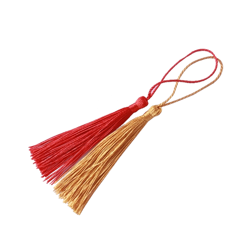 Аксессуар для волос с кисточками ручной работы, ткань, маленькая подарочная коробка, DIY