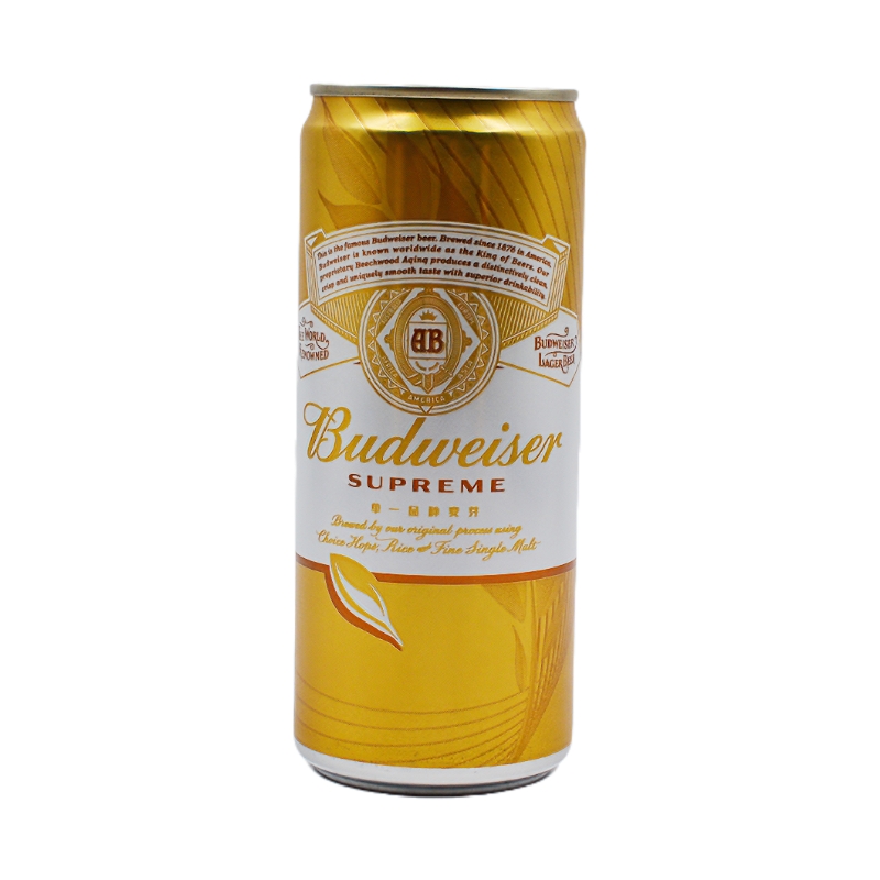 百威金尊啤酒Budweiser易拉罐单一麦芽精酿啤酒310ml*24听包邮 - 图3