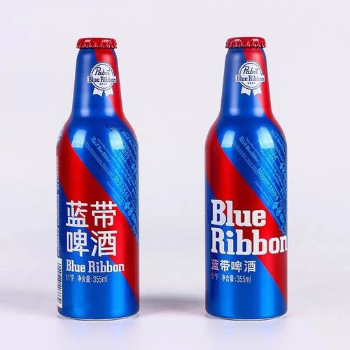 蓝带啤酒精酿1844经典355ml*12铝瓶新品网红国产包邮-图3