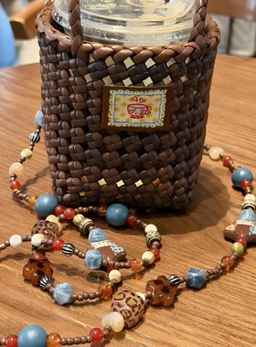 链条包带配件编织包包背带装饰挂件单买高级感手机斜挎链串珠挂链