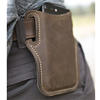 Leather mobile phone bag, portable and practical mobile phone waist bag, men's belt mobile phone waist bag, men's outdoor sports waist bag