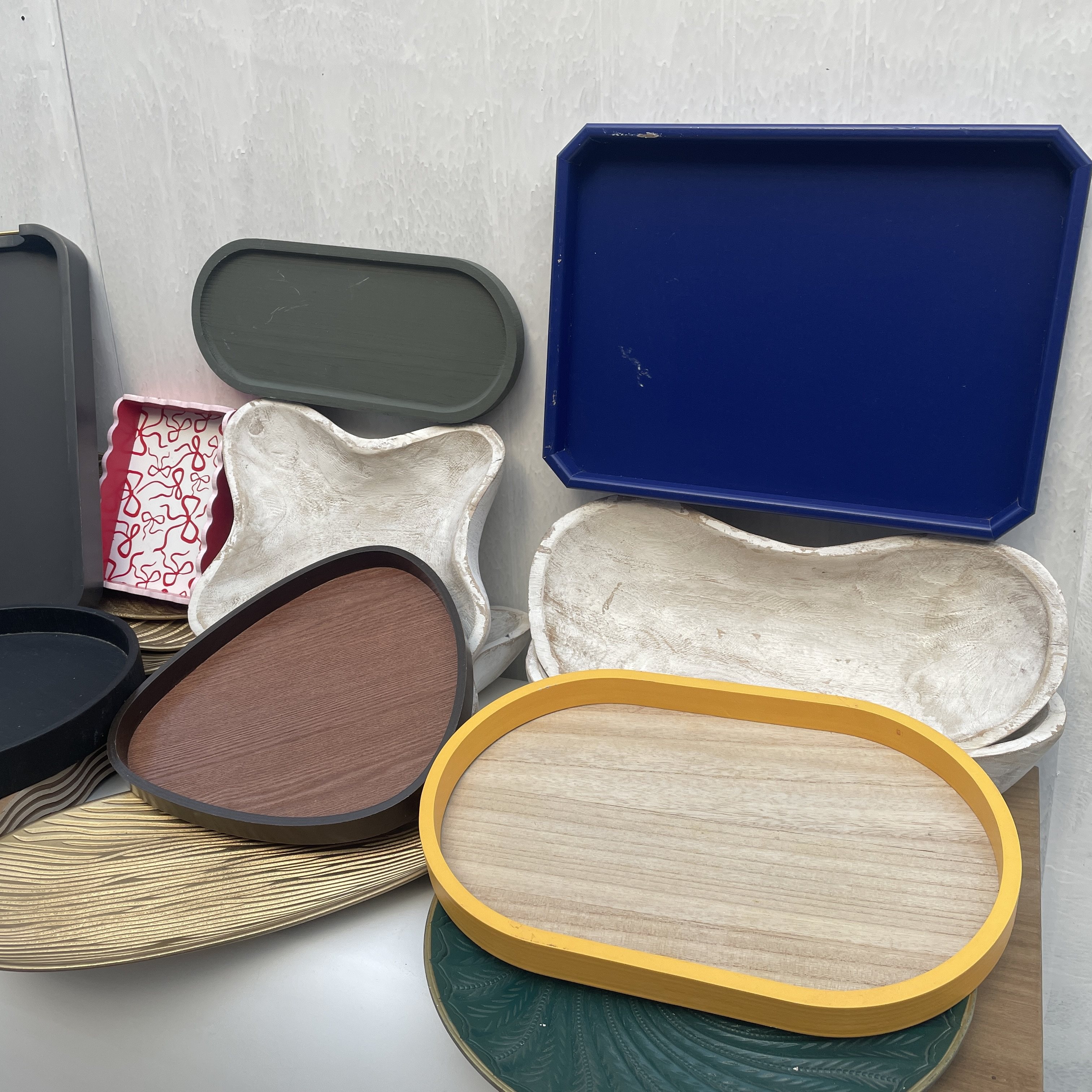 H.X-多色椭圆形餐用托盘木质纹理防滑隔热轻奢家用盘子,淘宝优惠券,粉丝福利购,淘宝优惠卷