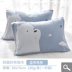 Khăn gạc người lớn bốn mùa bé Châu Âu Bắc Âu sợi đơn cotton tươi học sinh chống trượt mềm mại dày - Khăn gối khăn bông gối Khăn gối