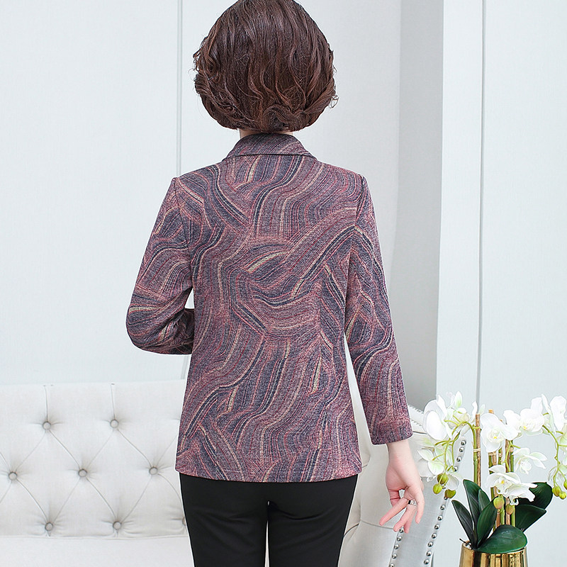 2020新款妈妈春秋中老年女装50衬衫 淑音中老年女装