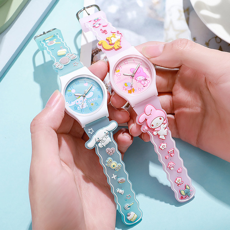 库洛米儿童手表女孩小学生幼儿园女童只看时间三丽鸥美乐蒂石英表,淘宝优惠券,粉丝福利购,淘宝优惠卷