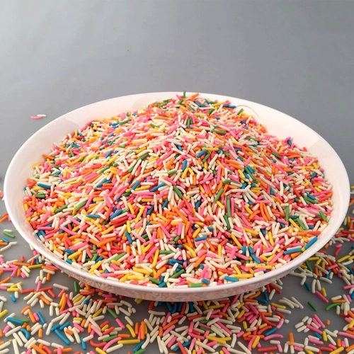 Weijia Kitchen Color Sugar Point семь цветов Mi 600g шоколадная игла с мороженым по делам десерт выпекать торт западные продукты