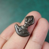 Hidden handmade leather shell Leather Shell Pulp Comeback Ancient Bronze Diamond knife back Cloud pendants text to play Buddha Everest Chia Accessories