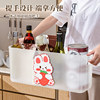 Extra-large cabinet desktop clip storage box with cover