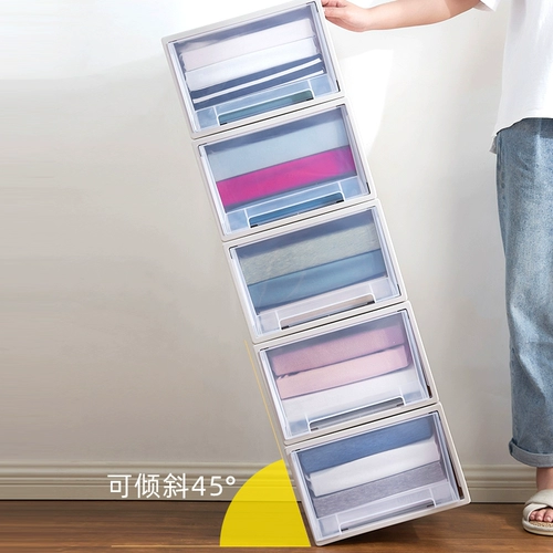 Ящик для хранения, пластиковая большая коробка для хранения, прозрачная игрушка